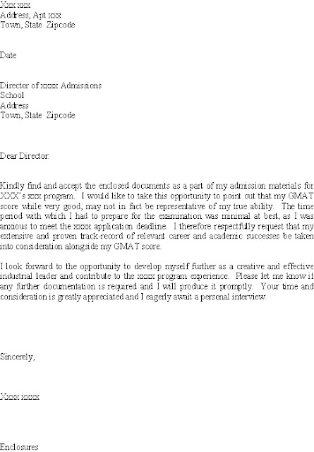 Sample cover letter for admissions counselor